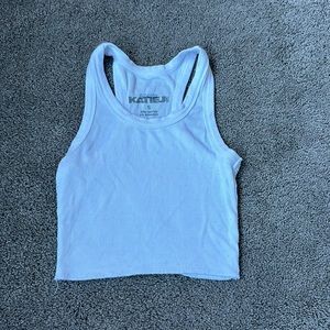 KatieJ Tank top, size small, white